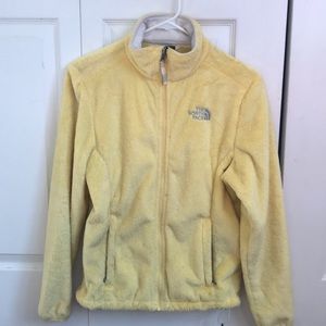 Yellow Fleece The North Face Jacket